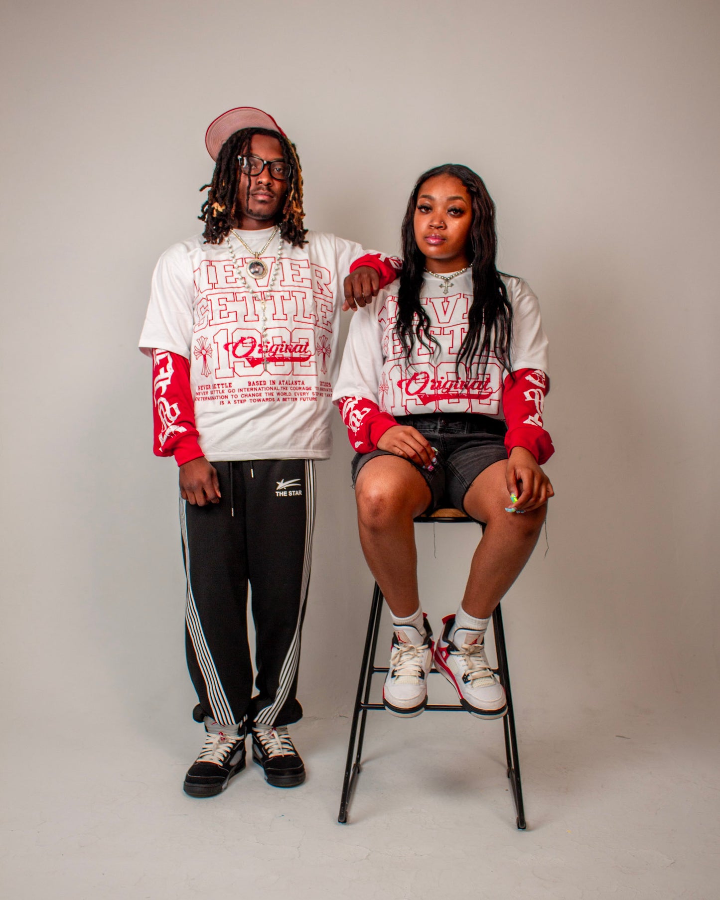 Red Never Settle “Stepping Towards Success” T-Shirts