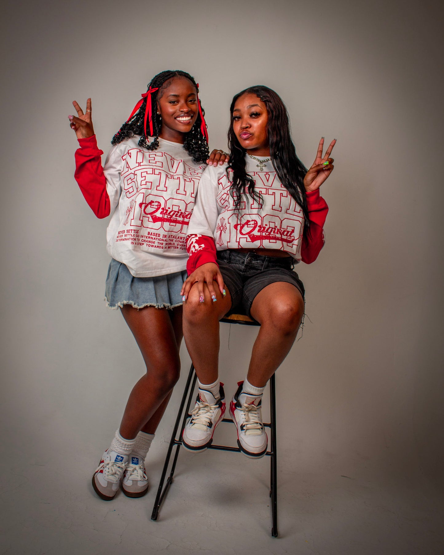 Red Never Settle “Stepping Towards Success” T-Shirts