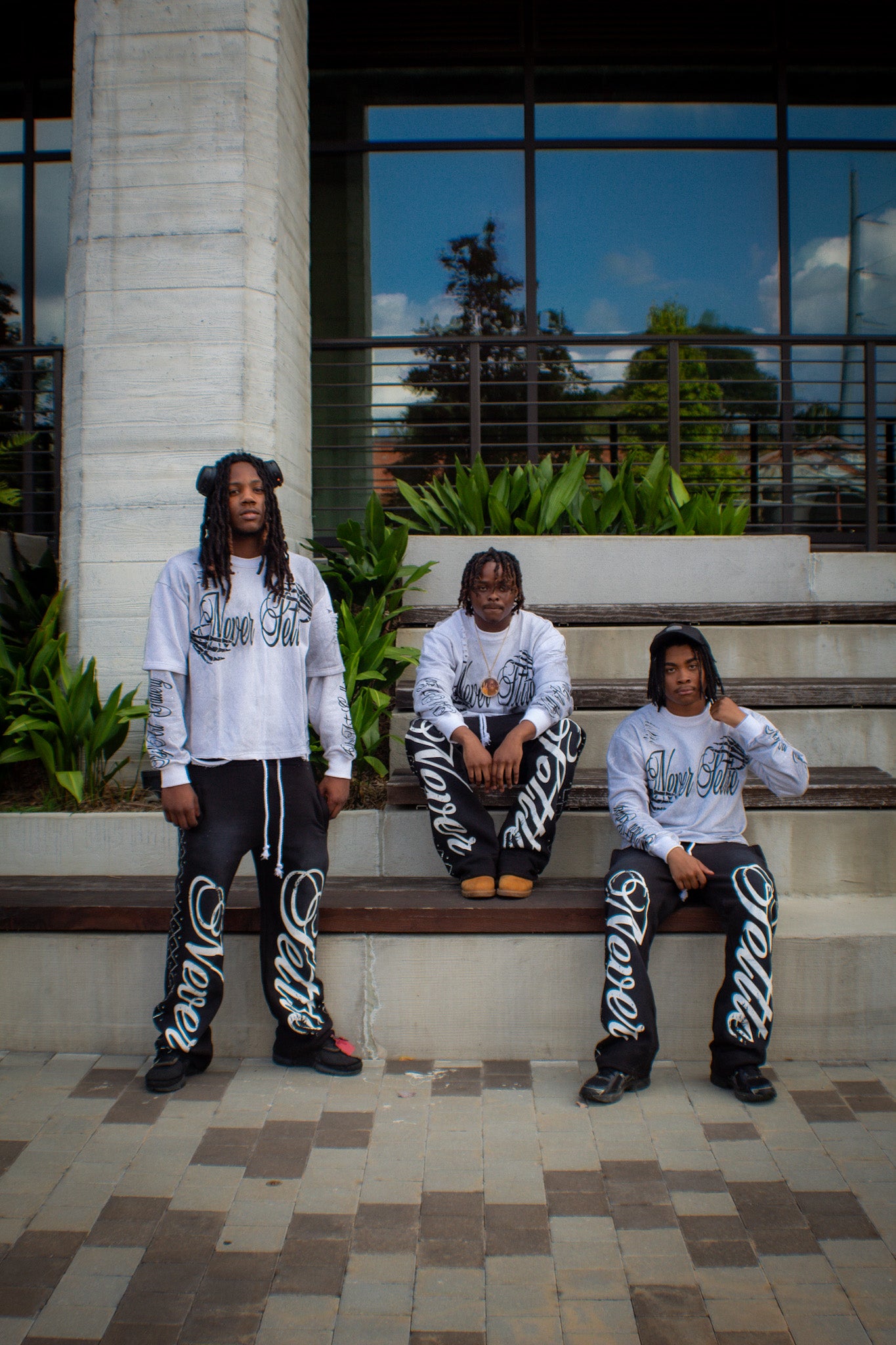 Black Never Settle SweatSuit