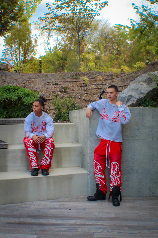 Red Never Settle SweatSuit
